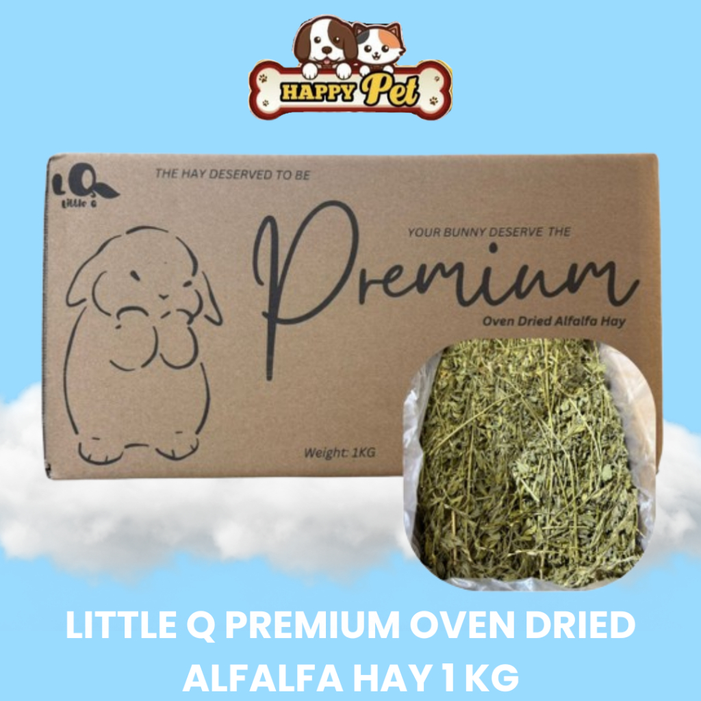Curated visual reference: Gallery Detail: Little Q Premium Oven Dried Alfalfa Hay 1Kg