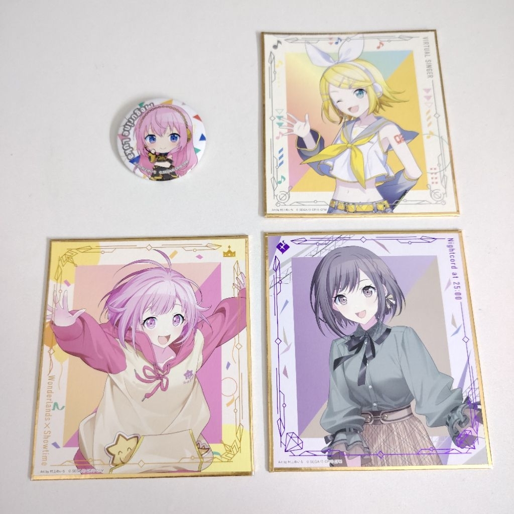 Project Sekai Colorful Stage official merch Rin Ena Shinonome Emu Otori ...