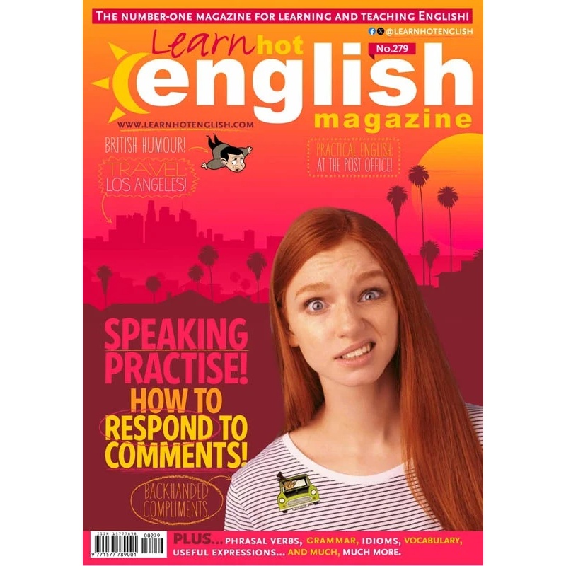 [eMagazine/PDF] Learn Hot English - Issue 279, 2025 | Shopee Malaysia