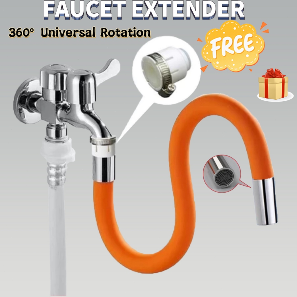 Malaysia Spot 360° Free Bending Flexible Hose Water Tap 20/30/50CM Hose ...