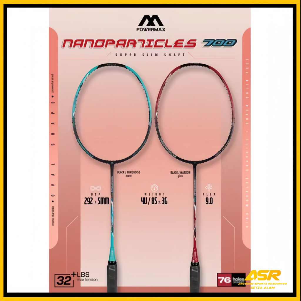 バドミントンラケット POWER MAX 700 SUNFAST POWER MAX 800(28lbs対応) 無敵戦艦 POWER MAX 700の後継版