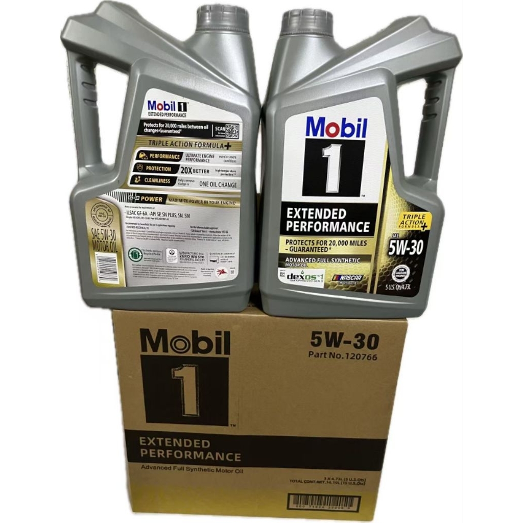 Mobil 1 Extended Performance 5W30 GOLD !!! Fully Synthetic Engine Oil 5 ...