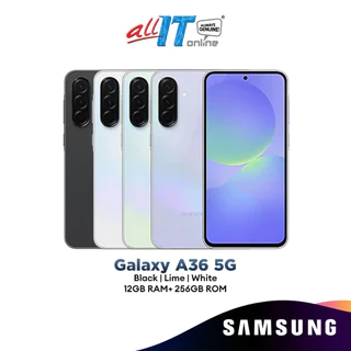 Samsung Smartphone Galaxy A36 5G 6.7"/2.4G/12GB/256GB [Black | Lime | White]