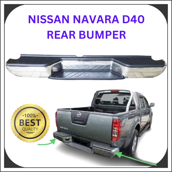 NISSAN NAVARA D40 2007-2014 REAR BUMPER OEM BUMPER BELAKANG KERETA ...