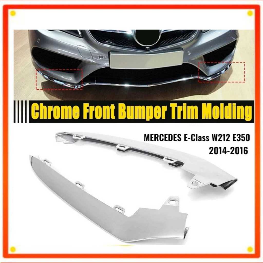 Front Bumper Chrome Molding Replacement For Mercedes W212 E350