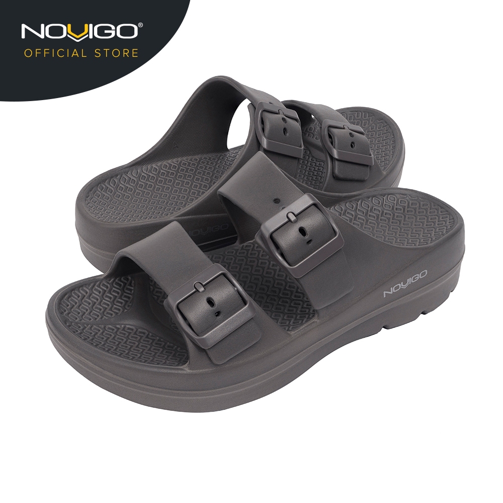 Novigo® Zoe Dual Density Ladies EVA Sandal (Ash Gray) | Shopee Malaysia