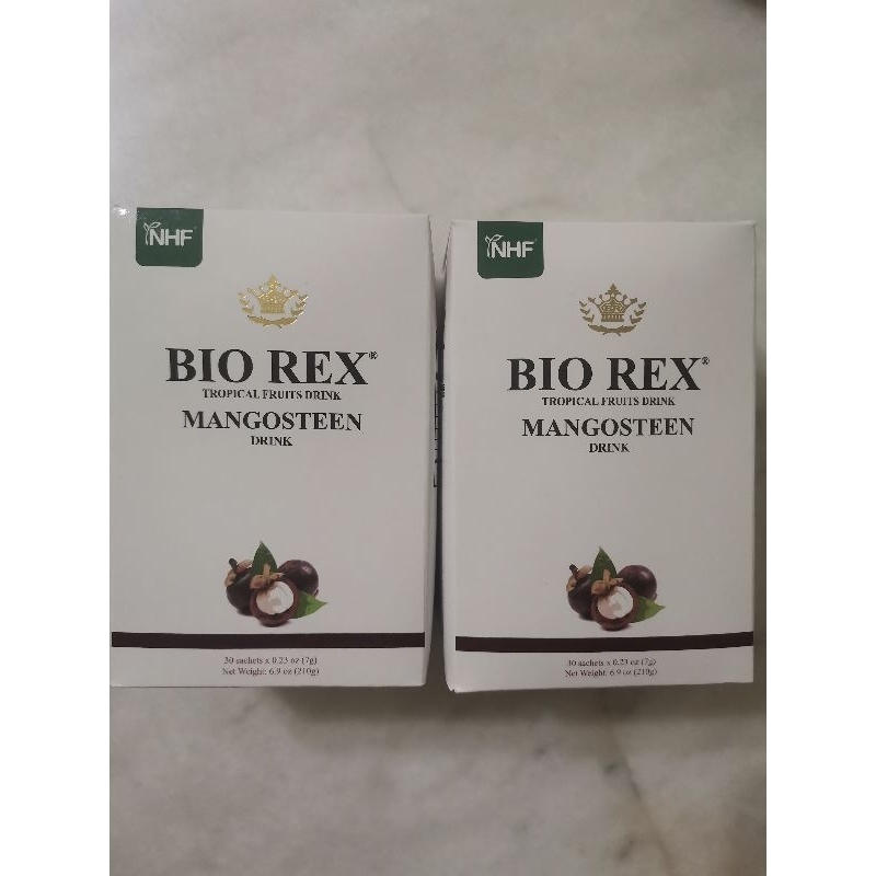 NHF BIO REX MANGOSTEEN 30 sachets expired date 6/4/2026 | Shopee Malaysia