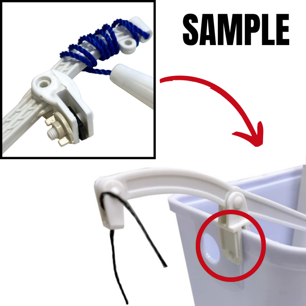 Flush Handle With Nylon Rope For High Level Cistern Toilet Use ...