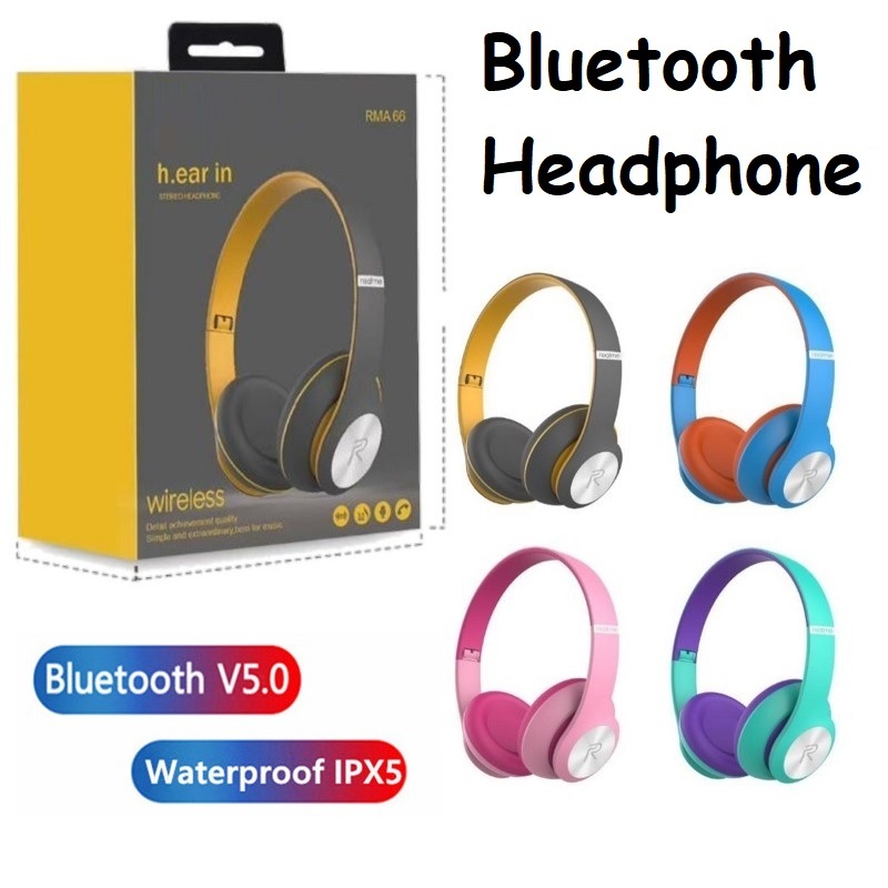 Wireless Bluetooth Headphone For Realme Comfortable Bluetooth Wireless ...