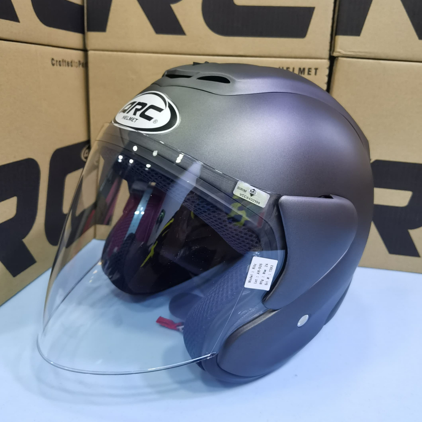 HELMET ARC RITZ ALL COLOR READY STOCK LIMITED UNIT PROMOTION MERDEKA ...