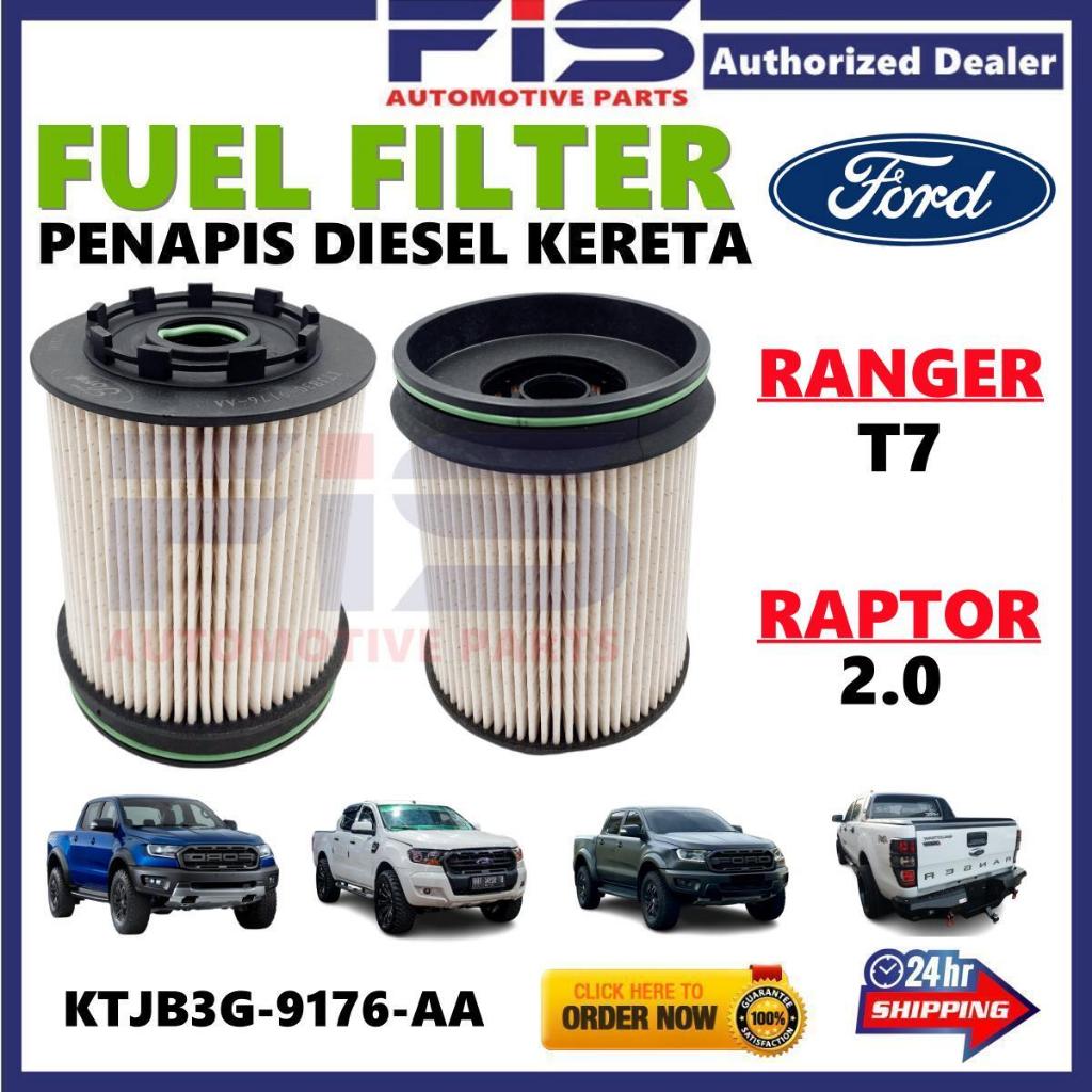 FIS Fuel Filter Ford Ranger T7 Raptor 2.0 KTJB3G-9176-AA Penapis Diesel ...