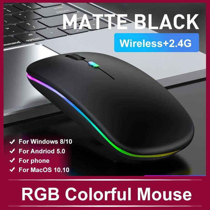 🔥Ready Stock🔥Wireless Mouse Bluetooth Dual Mode2.4Ghz Receiver Optical ...