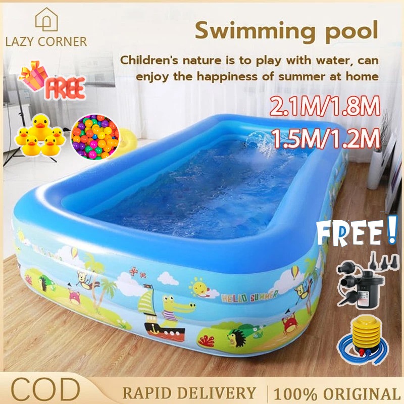 Inflatable pool shopee deals