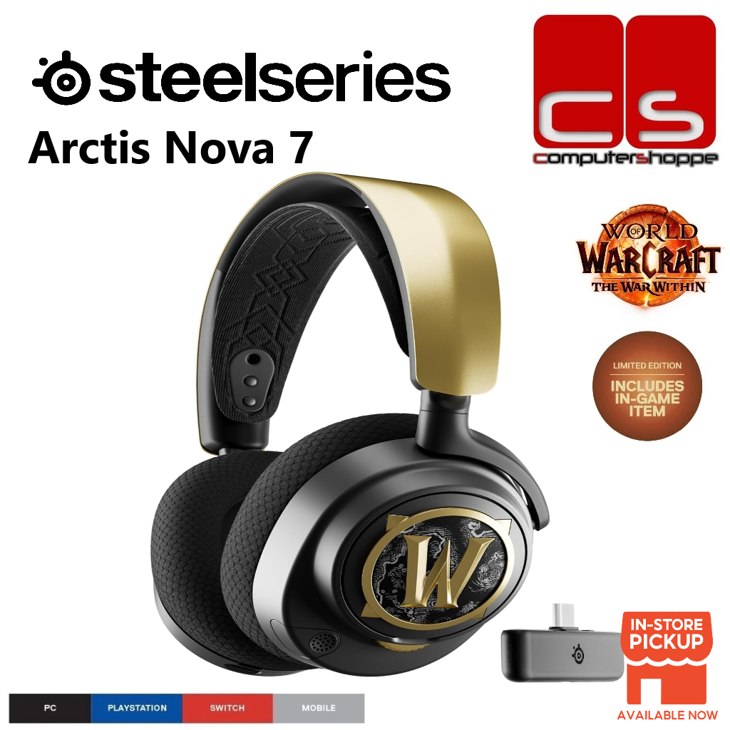 SteelSeries Arctis Nova World Of Warcraft Edition Wireless