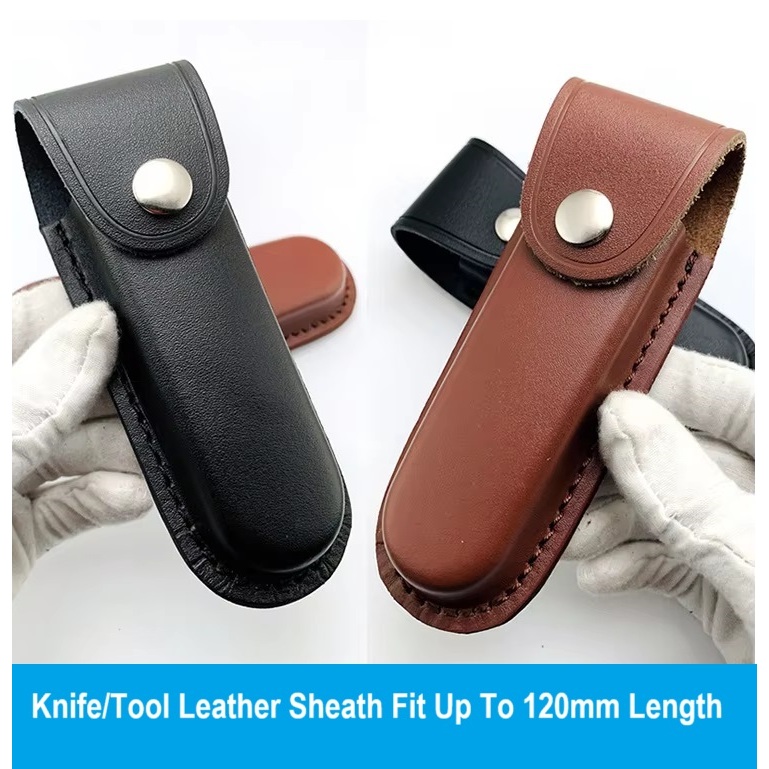 Sarung Pisau MultiTool Plier Leather Sheath Folding Knife MultiTools