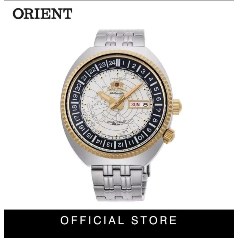 Orient World Map Men Watch Contemporary Automatic ORRA-AA0E01S39B ...