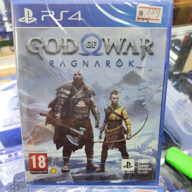 (NewSealed) God Of War Ragnarok R2 Ps4 Game Disc | Shopee Malaysia