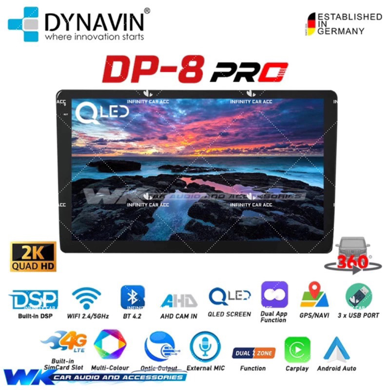 DYNAVIN DP-8 PRO DP8PRO SERIES NEW MODEL 2K ANDROID PLAYER( FREE PLAYER ...