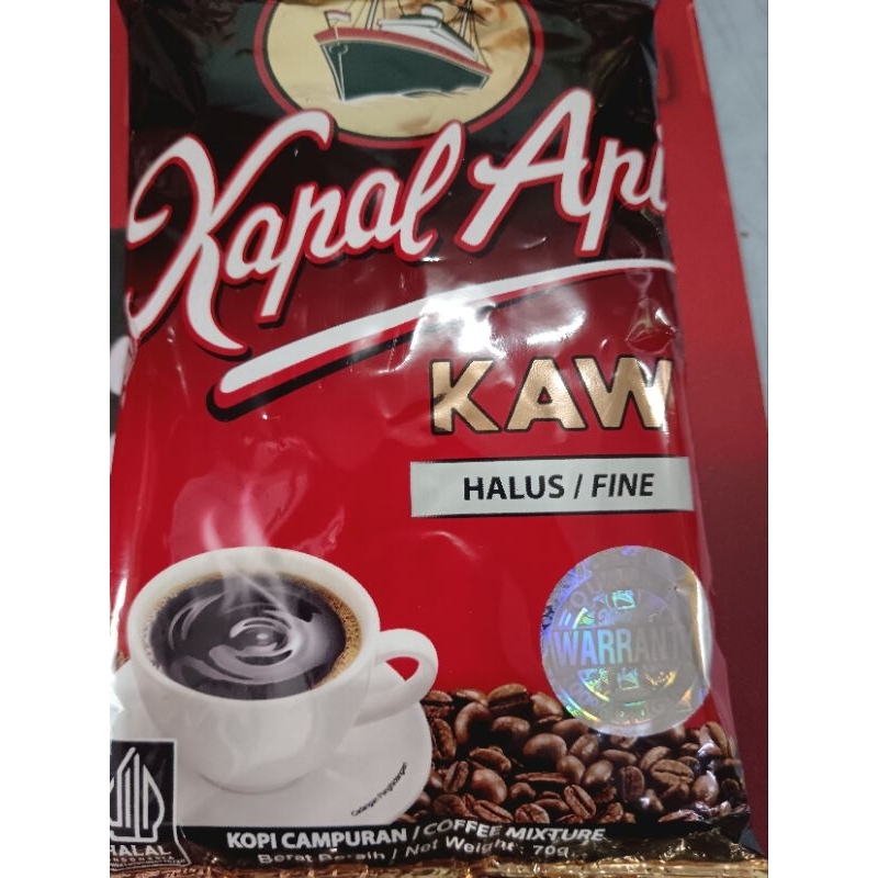 Kapal Api Halus Kaw Coffee Mixture Kopi Campuran 70g | Shopee Malaysia