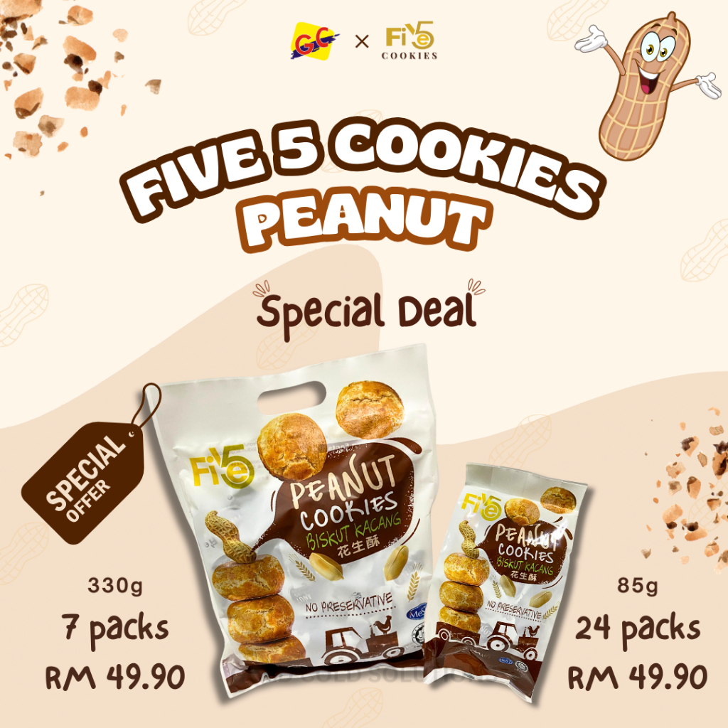 Five 5 Cookies BUNDLE DEAL RM 49.90 - HALAL | Shopee Malaysia