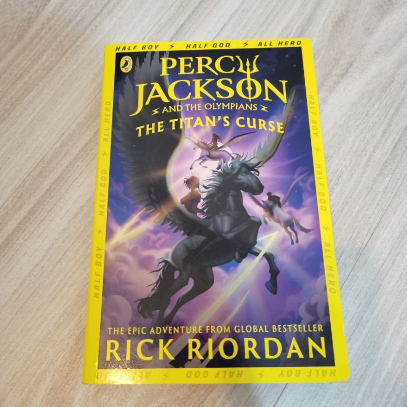 Preloved. Percy Jackson. The Titan's Curse. | Shopee Malaysia