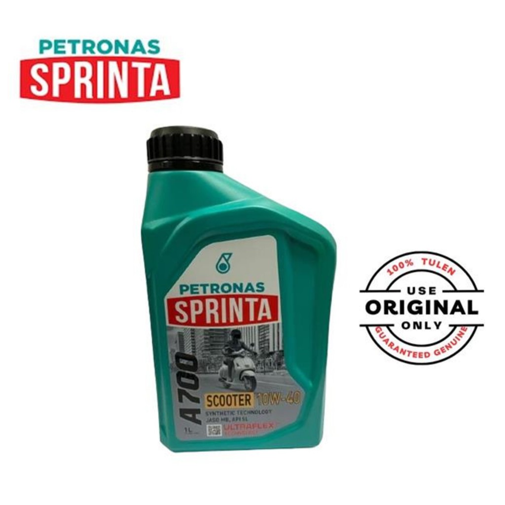 [EM] PETRONAS SPRINTA A700 10W-40 Semi Syn Minyak Skuter 10W40 A700 ...