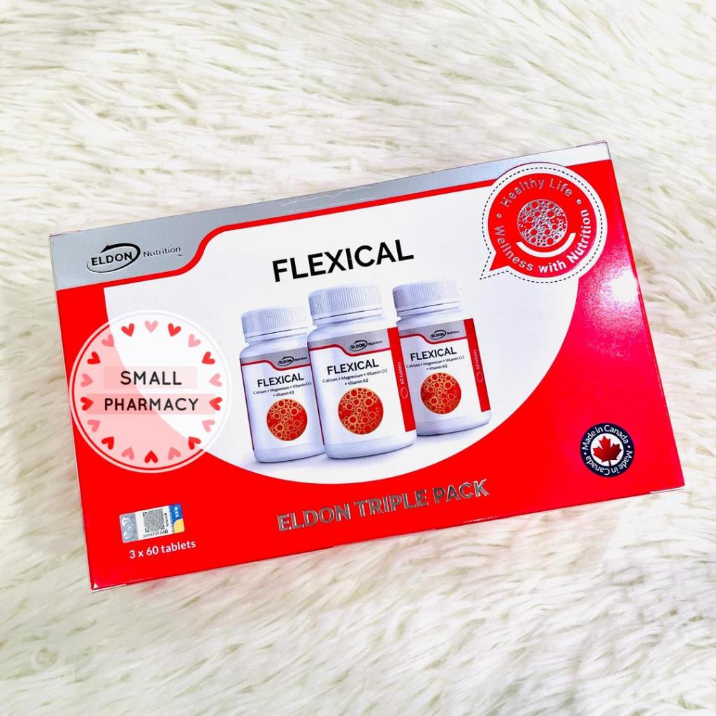 Eldon Nutrition Flexical [ Eggshell Calcium, Magnesium, Vit D3, Vit K2 ...
