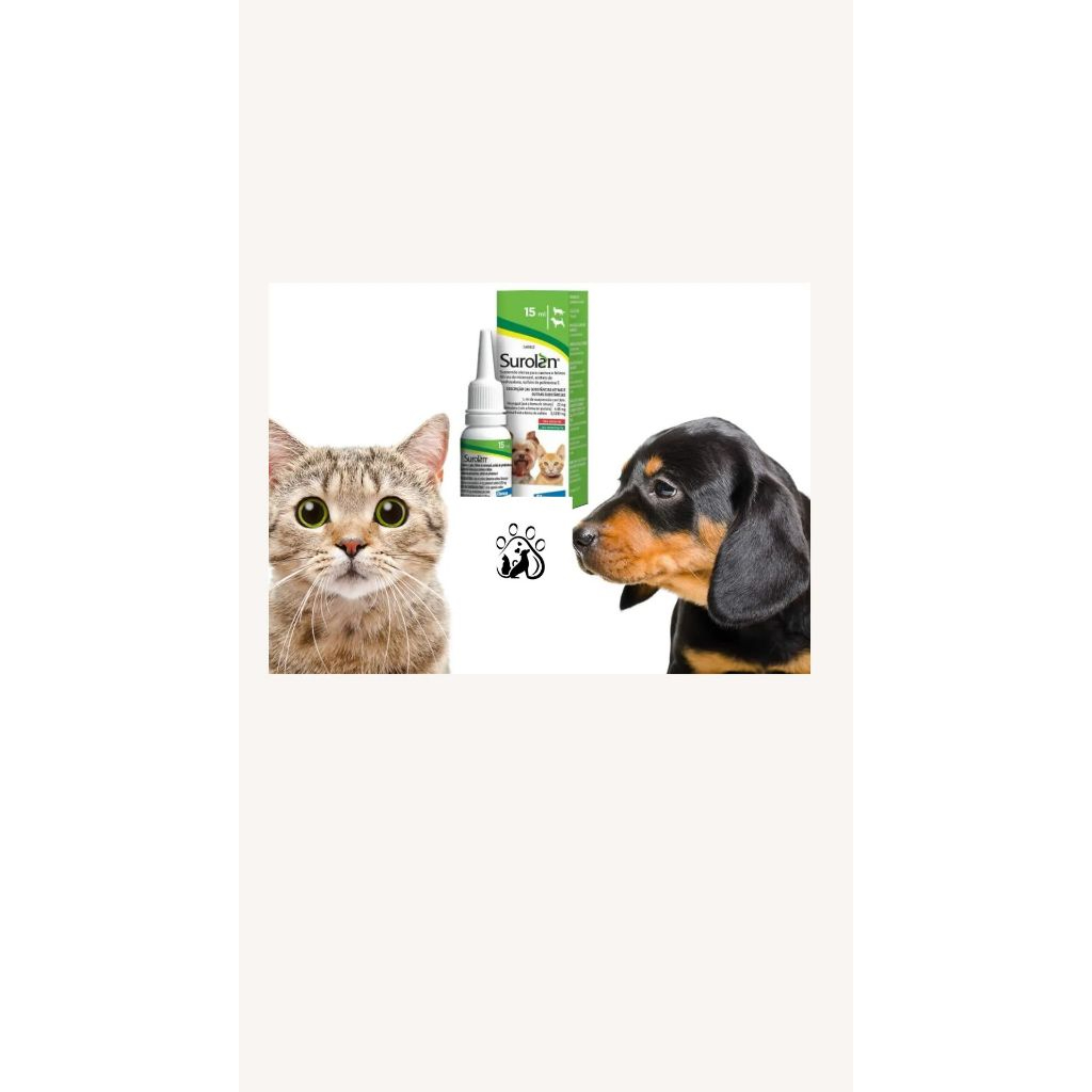 Ear Drop for Dogs & Cats 15ml /Antibacterial, Antifungal, Ear mites