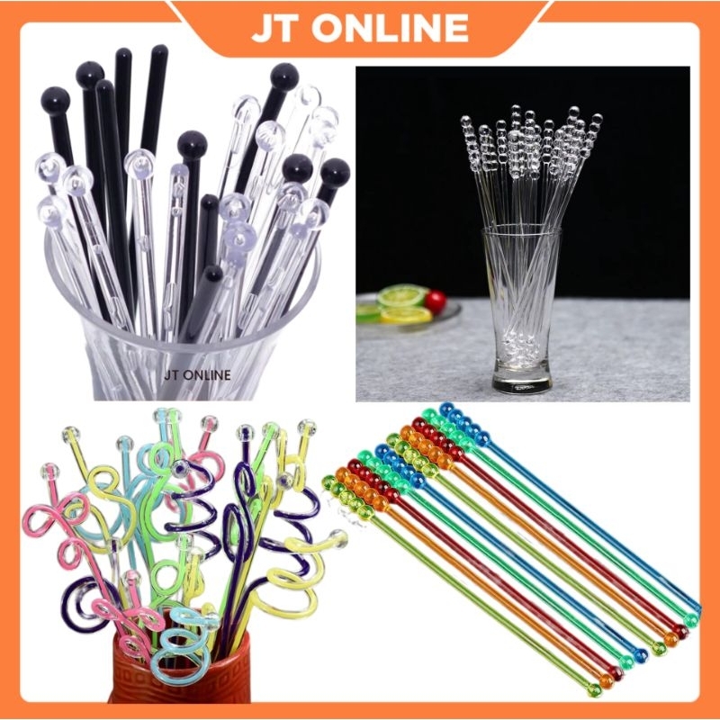Creative Pattern 20cm Stirrer Stick / for Juice / Coffee / Milk / Tea ...