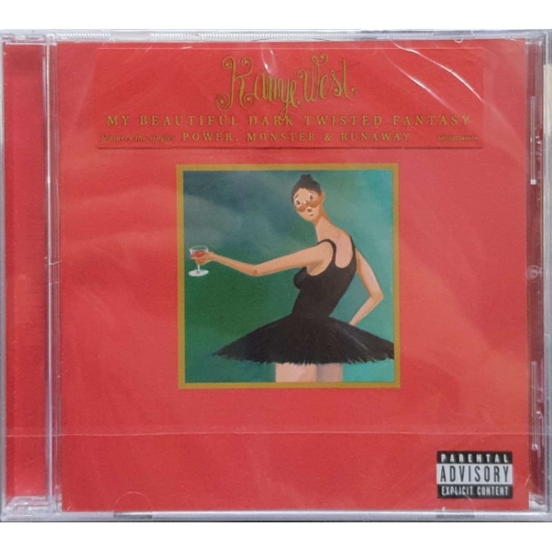 Kanye West - My Beautiful Dark Twisted Fantasy (CD) | Shopee Malaysia