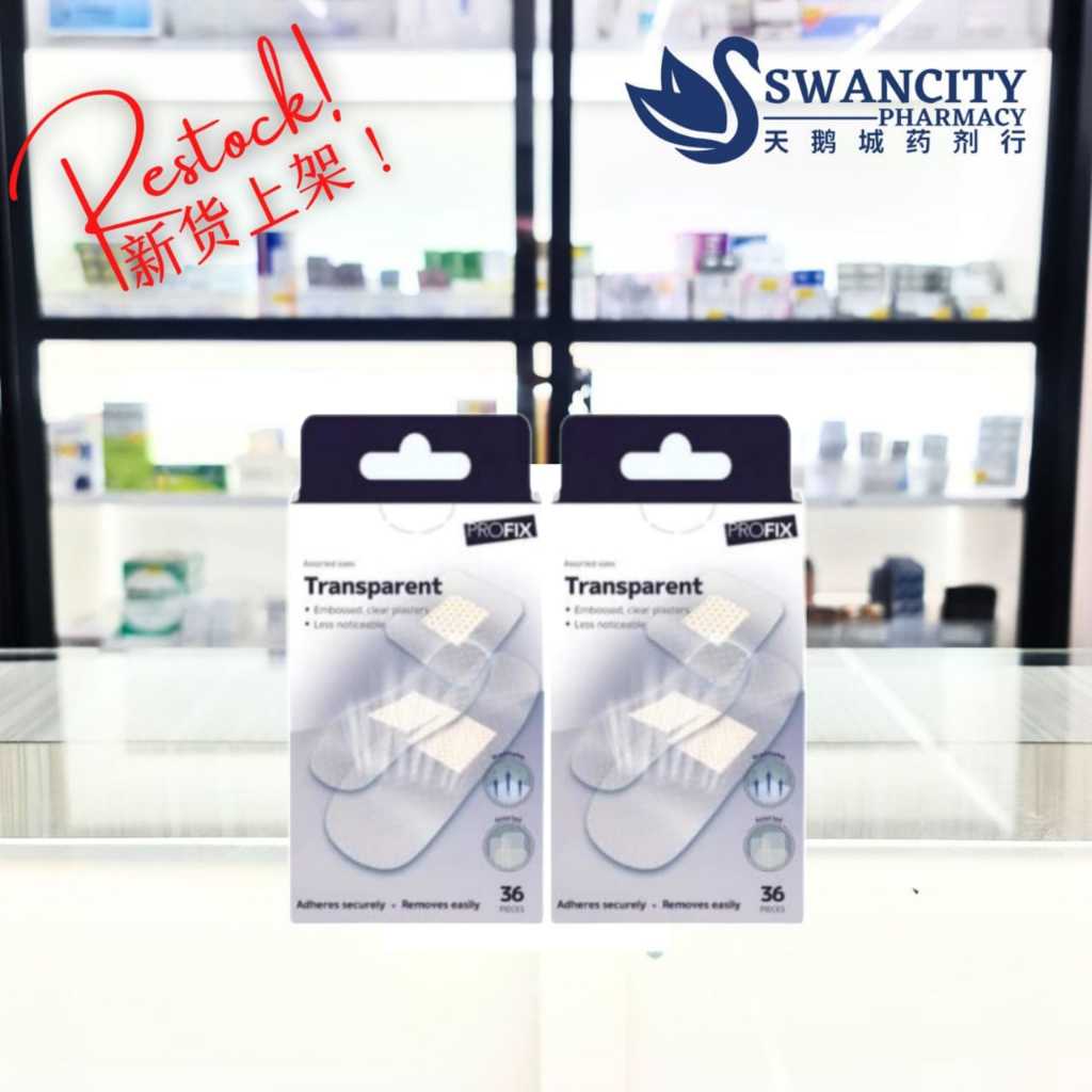 PROFIX TRANSPARENT PLASTER 36'S | Shopee Malaysia