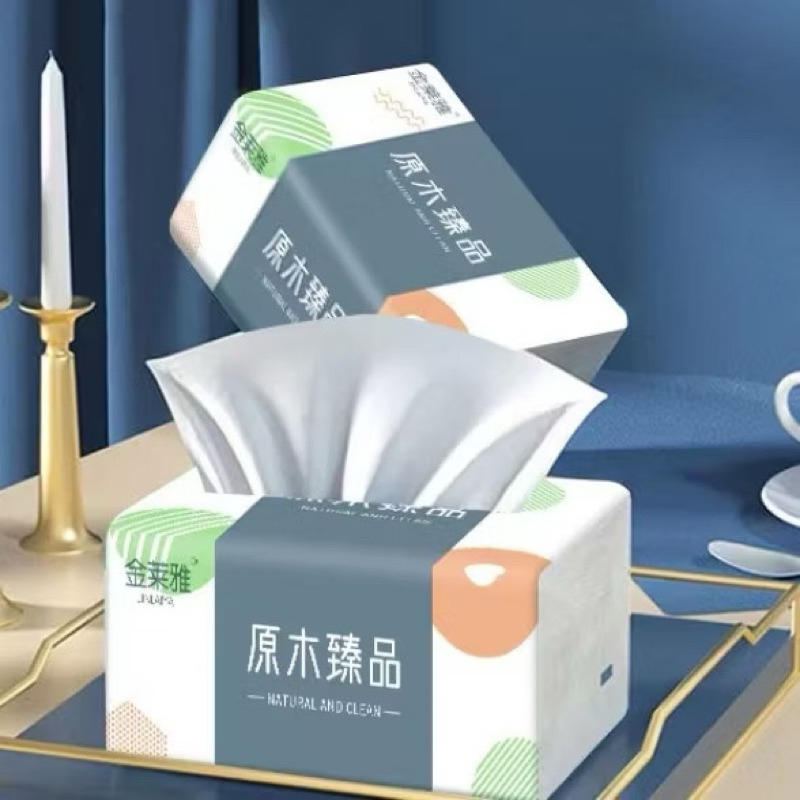 1BOX 30bag Soft Facial Tissue Paper Wood House Use Tissue Paper Tisu ...