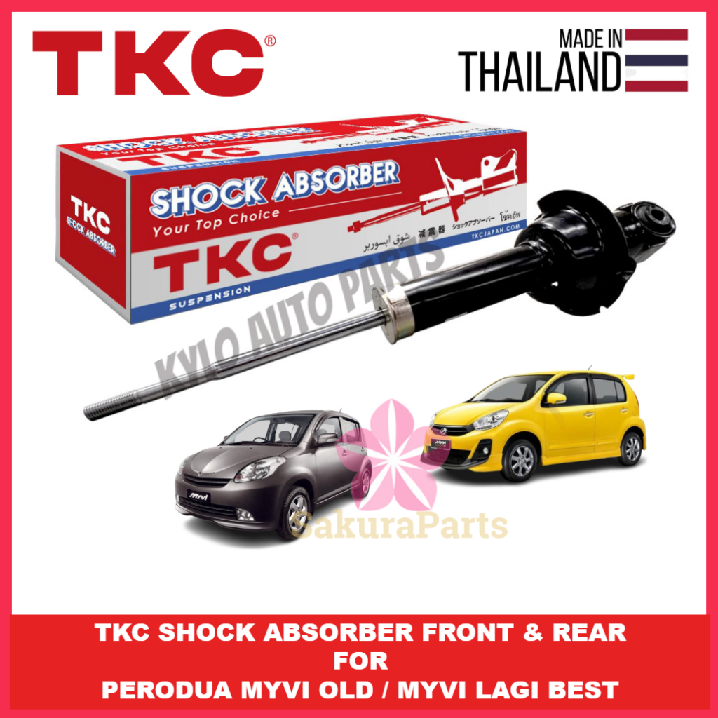 (MADE IN THAILAND) TKC SHOCK ABSORBER FRONT & REAR for Perodua MYVI OLD ...