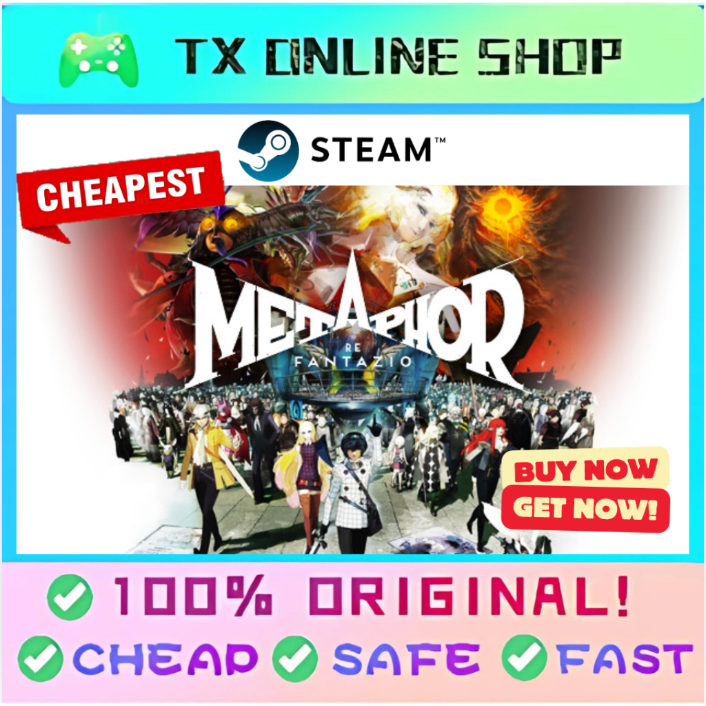 Metaphor ReFantazio [Steam PC Original Game] Steam Activation | Shopee ...