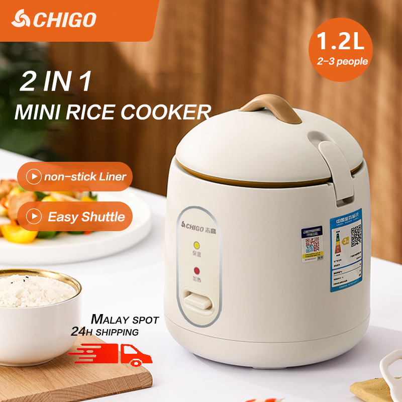 CHIGO AAA Grade Mini Rice Cooker electric caldronwith Non-stick
