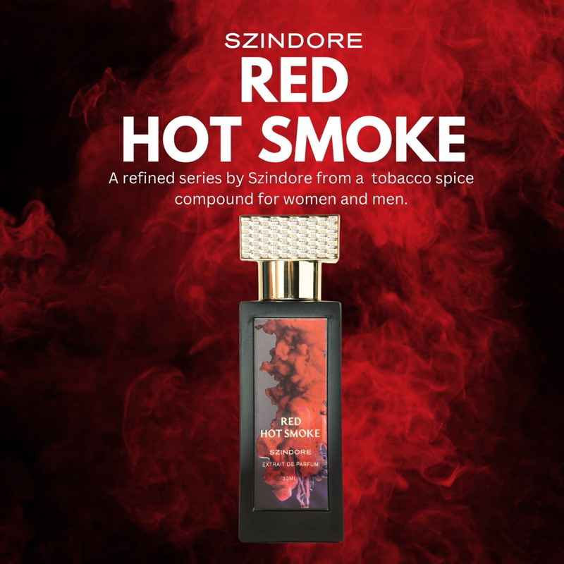 Szindore Red Hot Smoke BE Extrait de parfum (EDP) for unisex | Shopee ...
