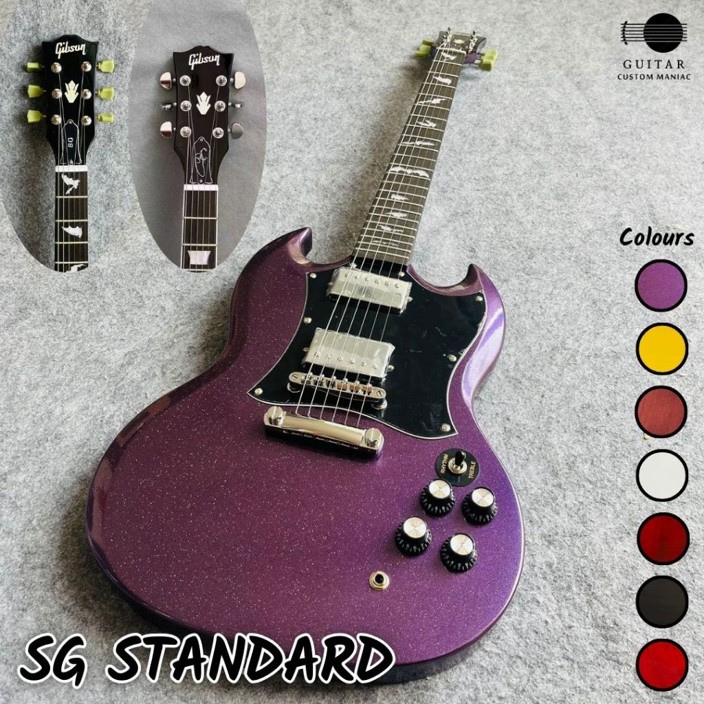 GCM Custom Made SG Standard Electric Guitar Custom Maniac (Oversea