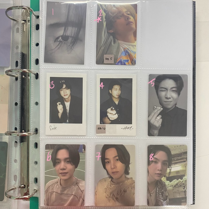BTS OFFICIAL ALBUM SOLO GROUP ME MYSELF AND I PHOTOCARD CHEAP | Shopee ...
