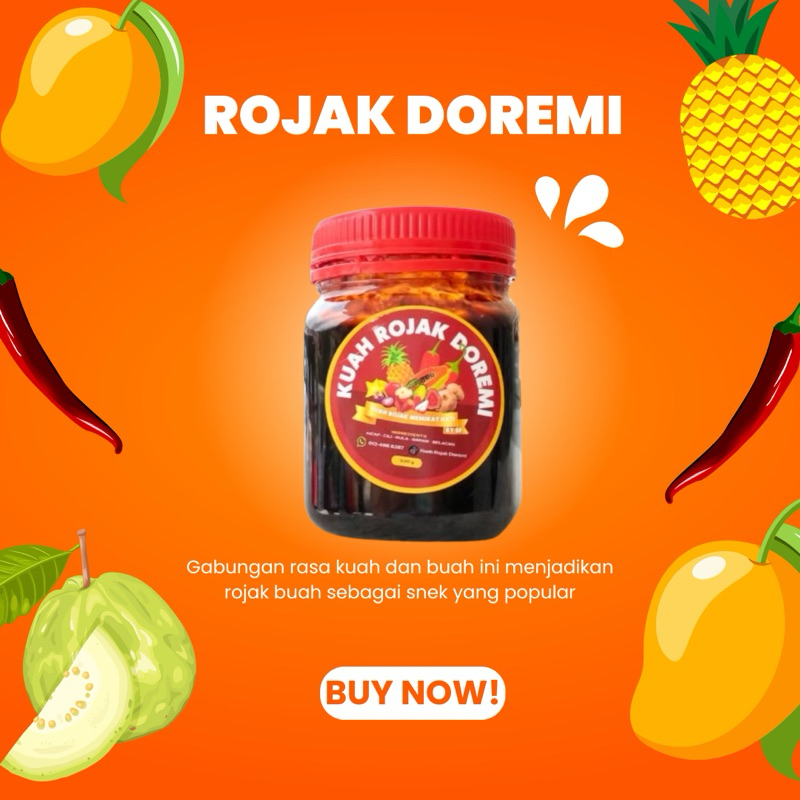 Kuah Rojak Doremi Homemade Sedap | Shopee Malaysia