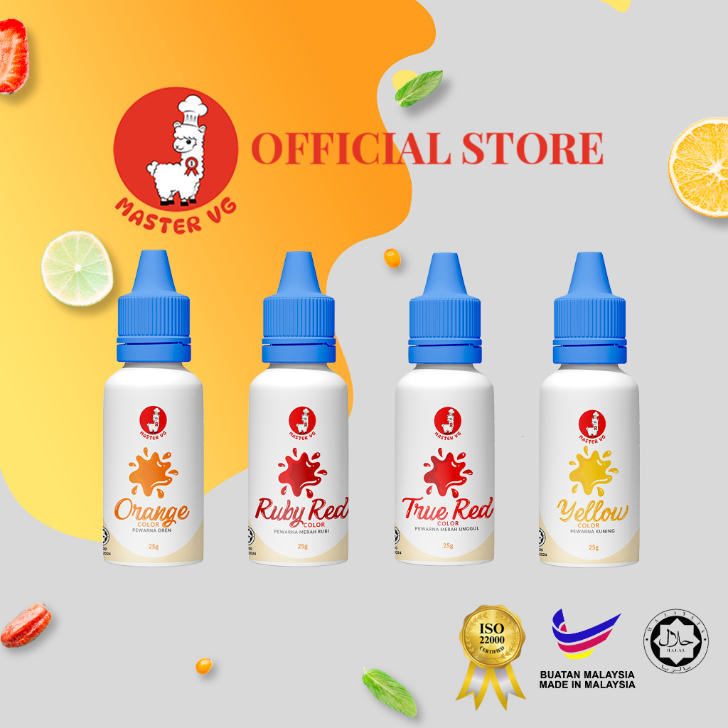 Master VG Food Coloring ( Pewarna Makanan) | Shopee Malaysia