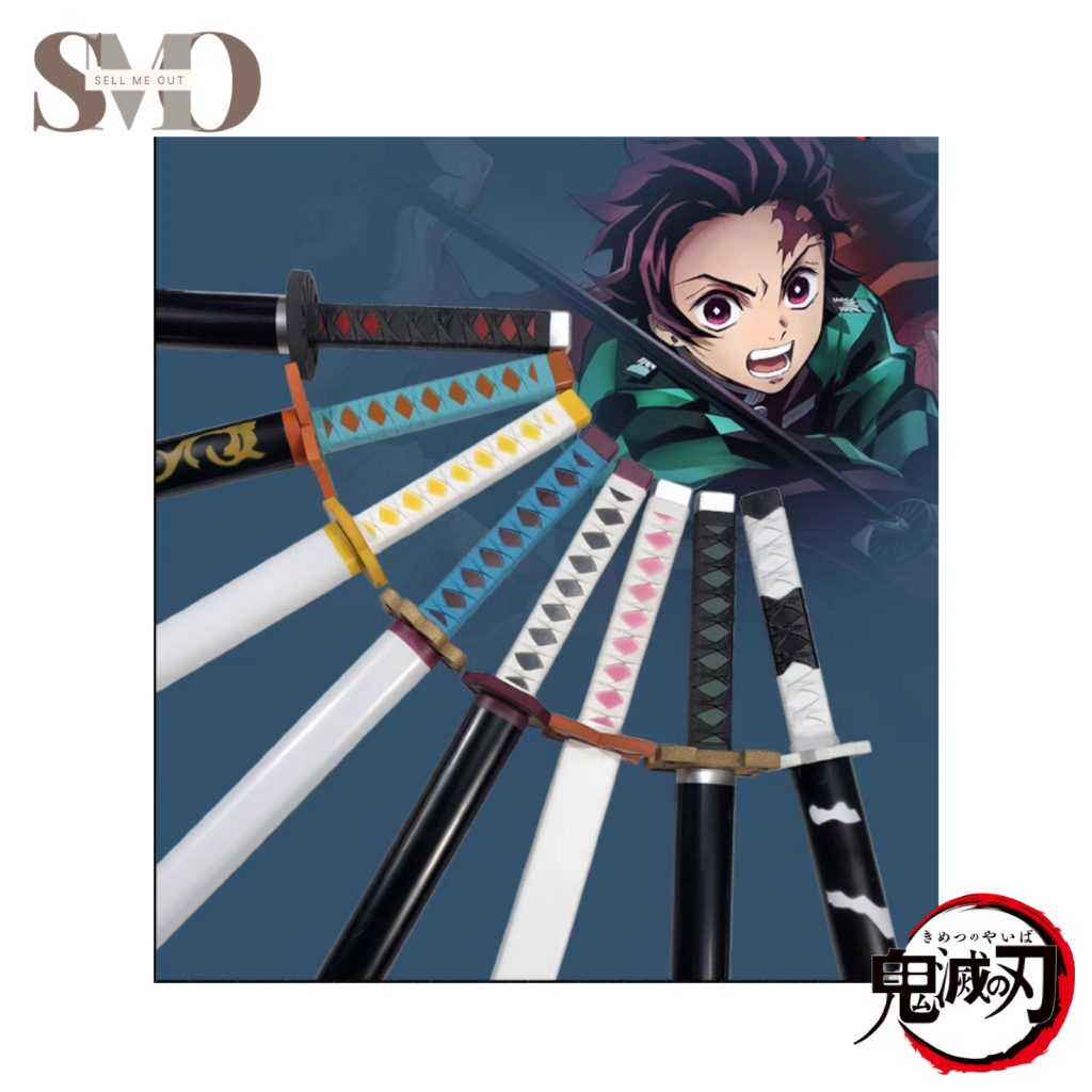 DEMON SLAYER COSPLAY PROPS PU SOFT SWORD DECORATION 鬼灭之刃道具装饰 | Shopee ...