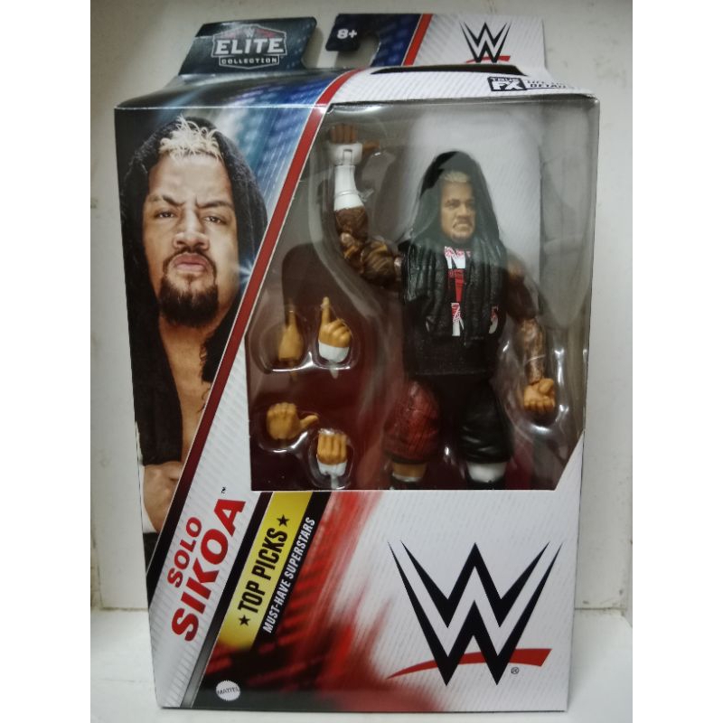 WWE Ultimate Edition Solo Sikoa Wrestling Figure