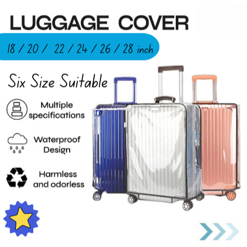 Protege Valise De Voyage Travel Trolley Protective Case Suitcase
