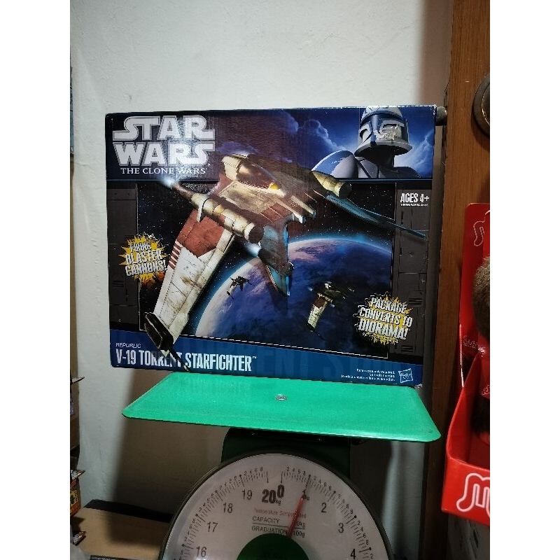 Star Wars The Clone Wars - Republic V-19 Torrent Starfighter | Shopee ...
