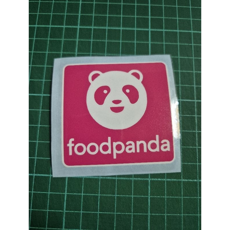 sticker potong FOOD PANDA petak 5.5 inci lebar 1pcs | Shopee Malaysia