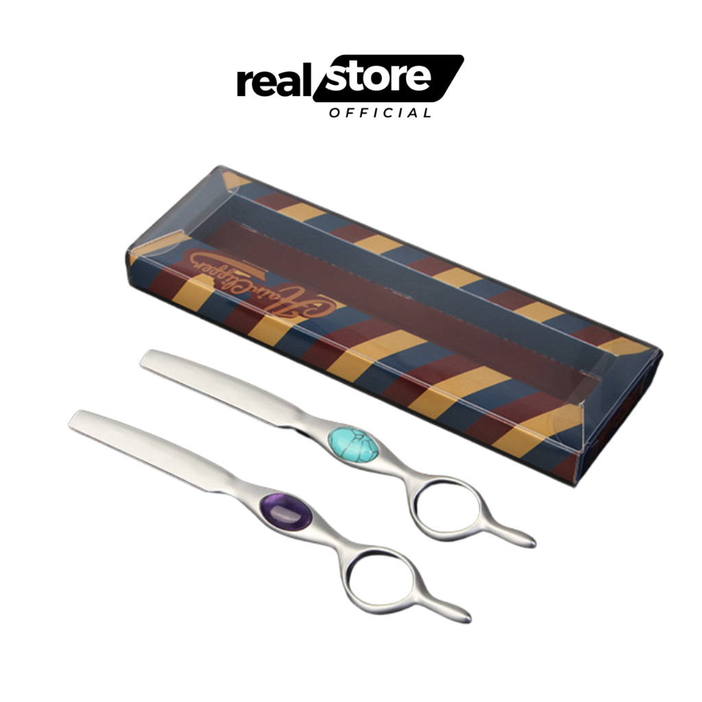 PROFESSIONAL SILVER / GOLD STAINLESS STEEL SNAKE SHAPE SINGLE RAZOR ...