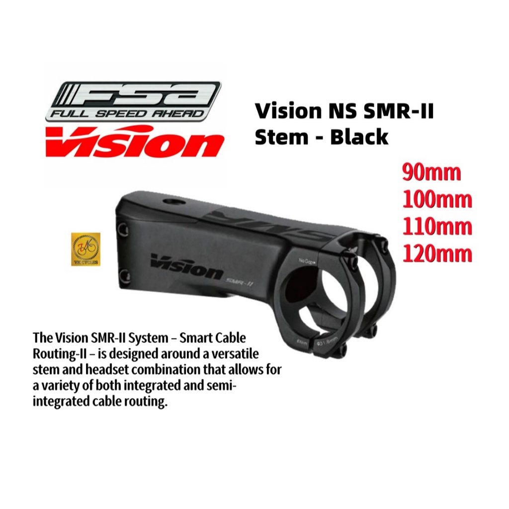 NEW] Vision NS SMR-II Stem -10° 31.8mm x 90mm 100mm 110mm 120mm