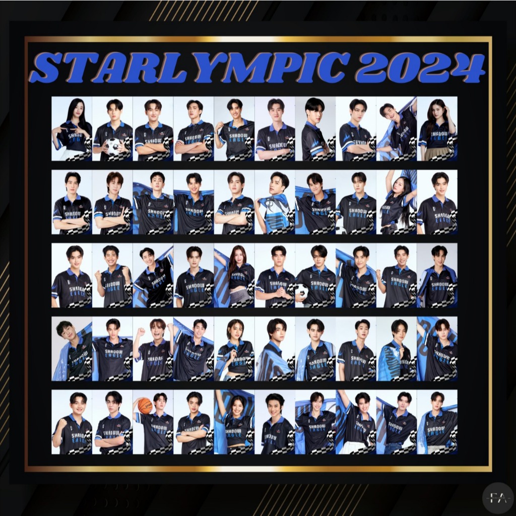 PHOTOCARD GMMTV STARLYMPIC 2024 - SHADOW EAGLE | Shopee Malaysia