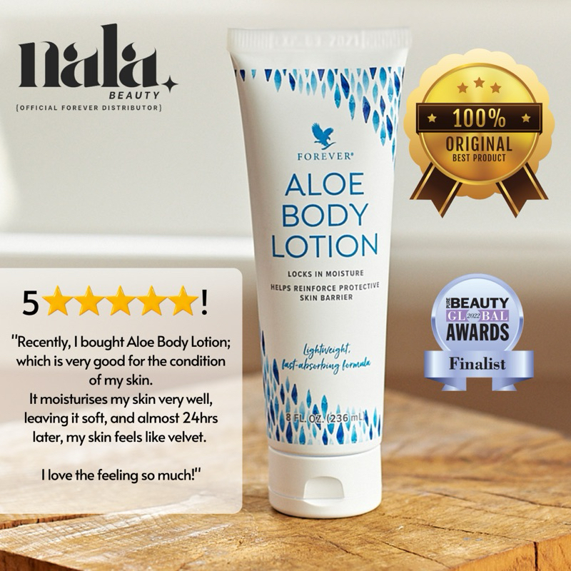 FOREVER Aloe Body Lotion 100% Authentic (FBO) | Shopee Malaysia