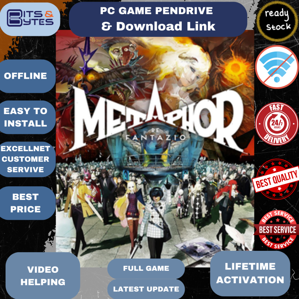 [ PC Game ] Metaphor ReFantazio - Offline [ Download Link ] | Shopee ...